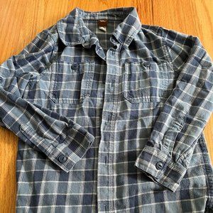 Tea Collection Flannel Button-Down shirt, size 6